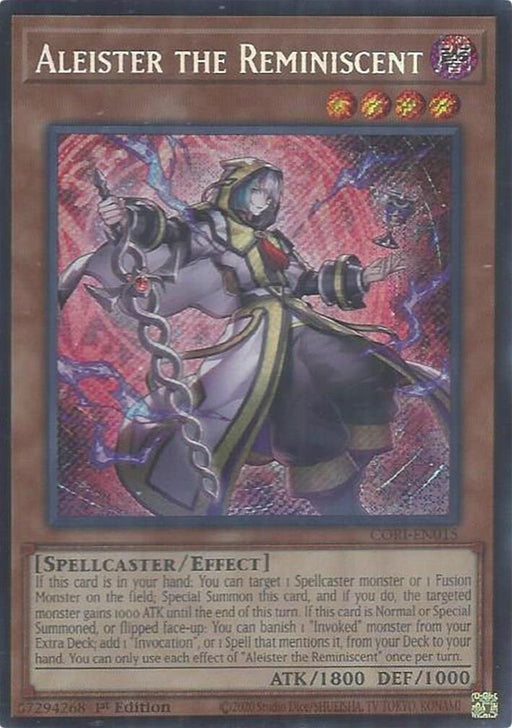 Image for Aleister the Reminiscent (CORI-EN015) [Chaos Origins] {CORI} - YuGiOh