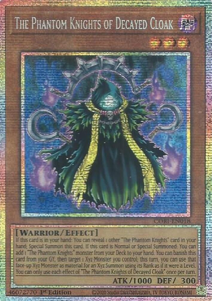 Image for The Phantom Knights of Decayed Cloak (Starlight Rare) (CORI-EN018) [Chaos Origins] {CORI} - YuGiOh