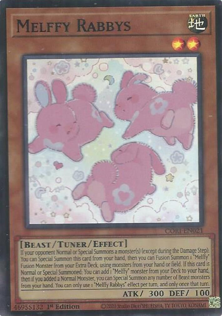 Image for Melffy Rabbys (CORI-EN021) [Chaos Origins] {CORI} - YuGiOh