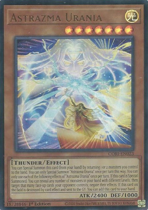 Image for Astrazma Urania (CORI-EN023) [Chaos Origins] {CORI} - YuGiOh