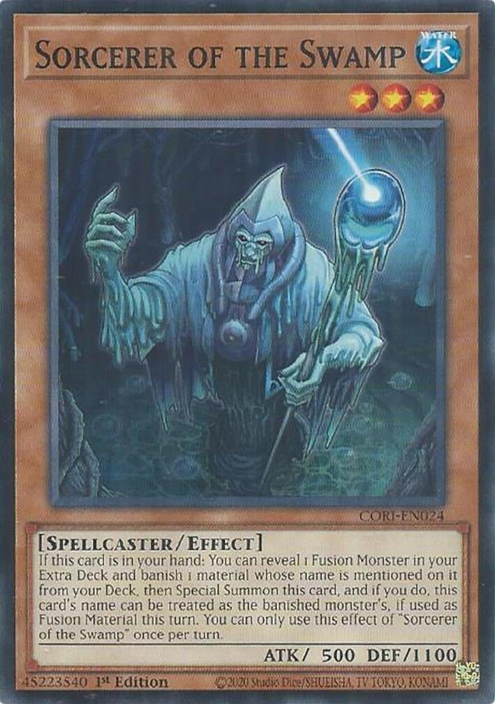 Image for Sorcerer of the Swamp (CORI-EN024) [Chaos Origins] {CORI} - YuGiOh