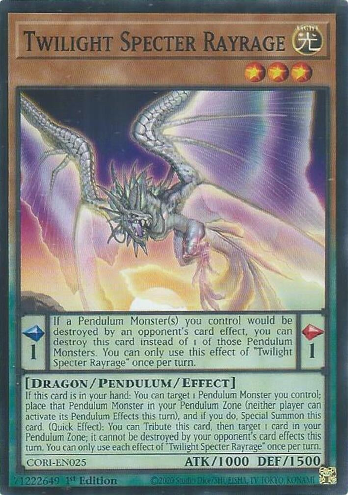 Image for Twilight Specter Rayrage (CORI-EN025) [Chaos Origins] {CORI} - YuGiOh