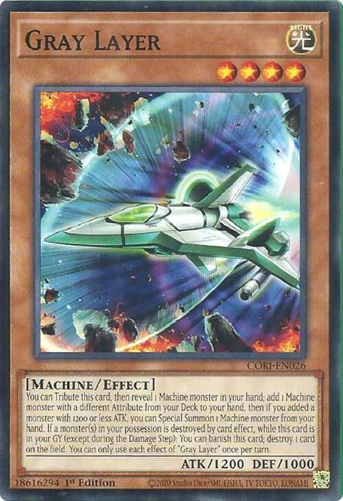 Image for Gray Layer (CORI-EN026) [Chaos Origins] {CORI} - YuGiOh
