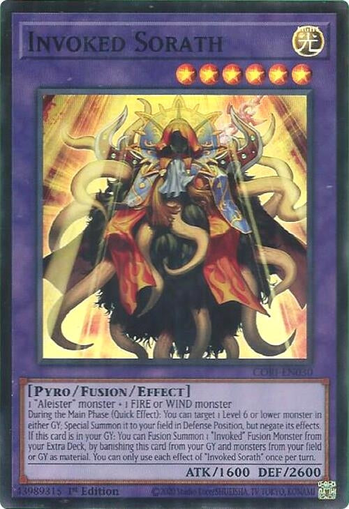Image for Invoked Sorath (CORI-EN030) [Chaos Origins] {CORI} - YuGiOh