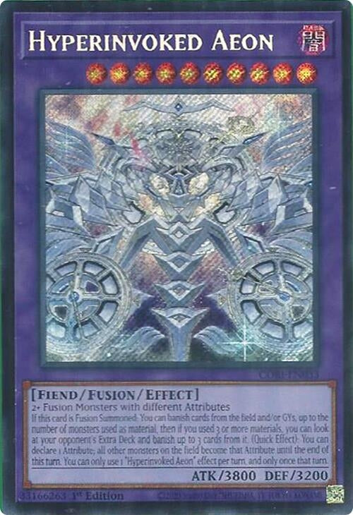 Image for Hyperinvoked Aeon (CORI-EN033) [Chaos Origins] {CORI} - YuGiOh