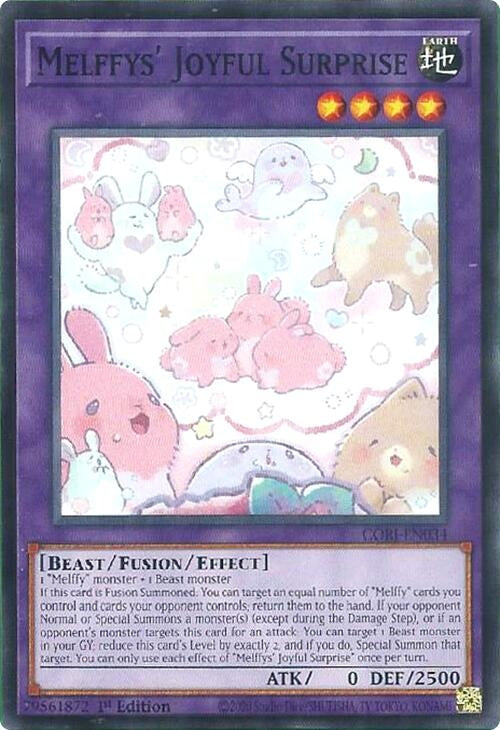 Image for Melffys' Joyful Surprise (CORI-EN034) [Chaos Origins] {CORI} - YuGiOh