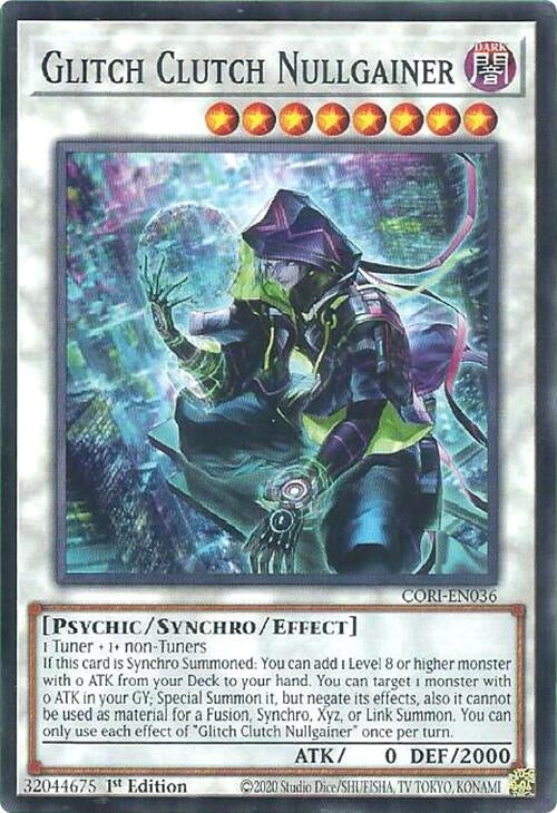 Image for Glitch Clutch Nullgainer (CORI-EN036) [Chaos Origins] {CORI} - YuGiOh