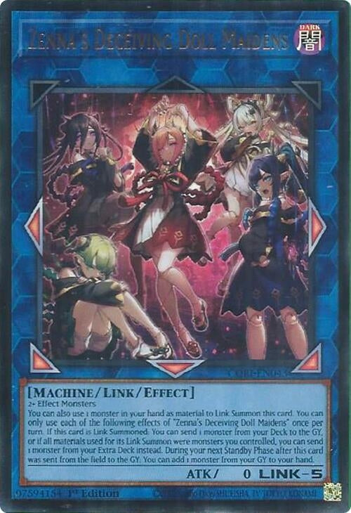 Image for Zenna's Deceiving Doll Maidens (CORI-EN043) [Chaos Origins] {CORI} - YuGiOh