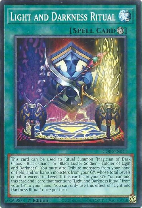 Image for Light and Darkness Ritual (CORI-EN044) [Chaos Origins] {CORI} - YuGiOh