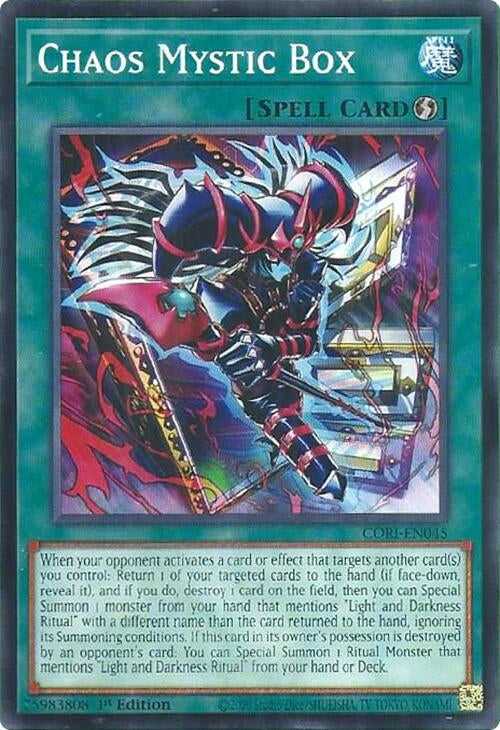 Image for Chaos Mystic Box (CORI-EN045) [Chaos Origins] {CORI} - YuGiOh