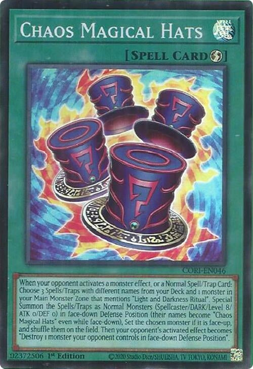 Image for Chaos Magical Hats (CORI-EN046) [Chaos Origins] {CORI} - YuGiOh