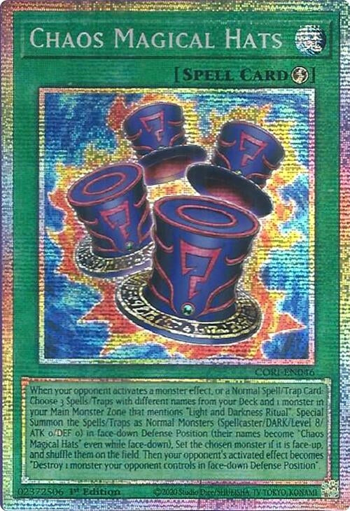 Image for Chaos Magical Hats (Starlight Rare) (CORI-EN046) [Chaos Origins] {CORI} - YuGiOh