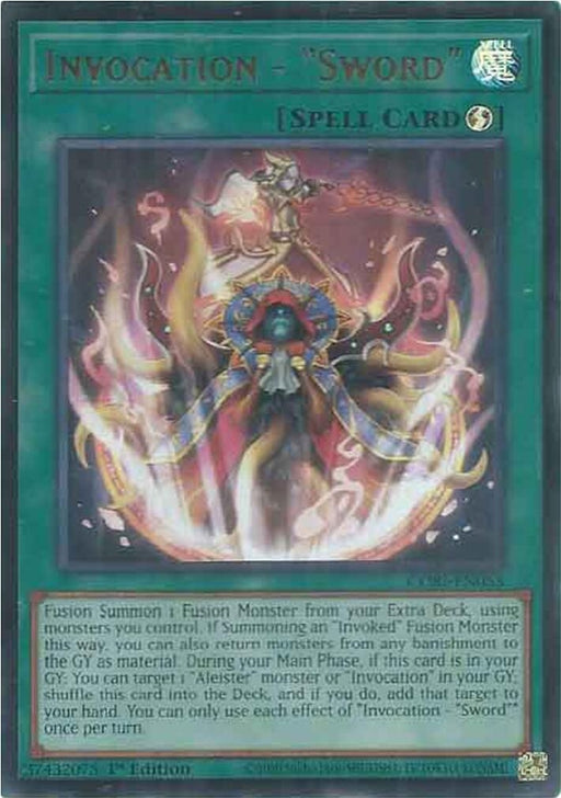 Image for Invocation - "Sword" (CORI-EN053) [Chaos Origins] {CORI} - YuGiOh