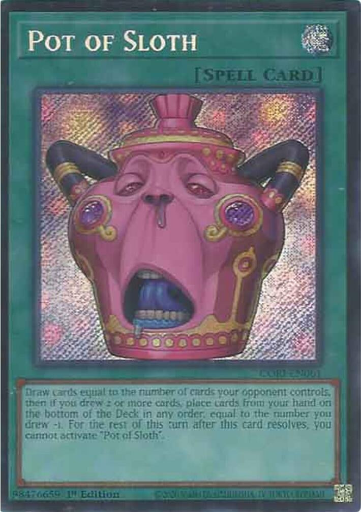 Image for Pot of Sloth (CORI-EN061) [Chaos Origins] {CORI} - YuGiOh