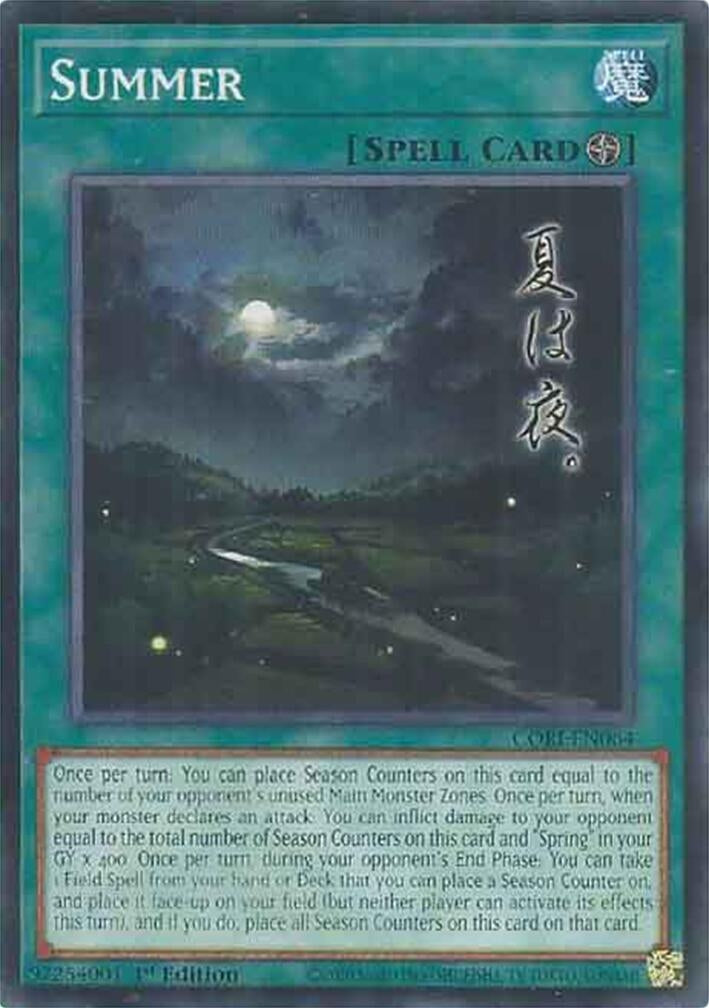 Image for Summer (CORI-EN064) [Chaos Origins] {CORI} - YuGiOh
