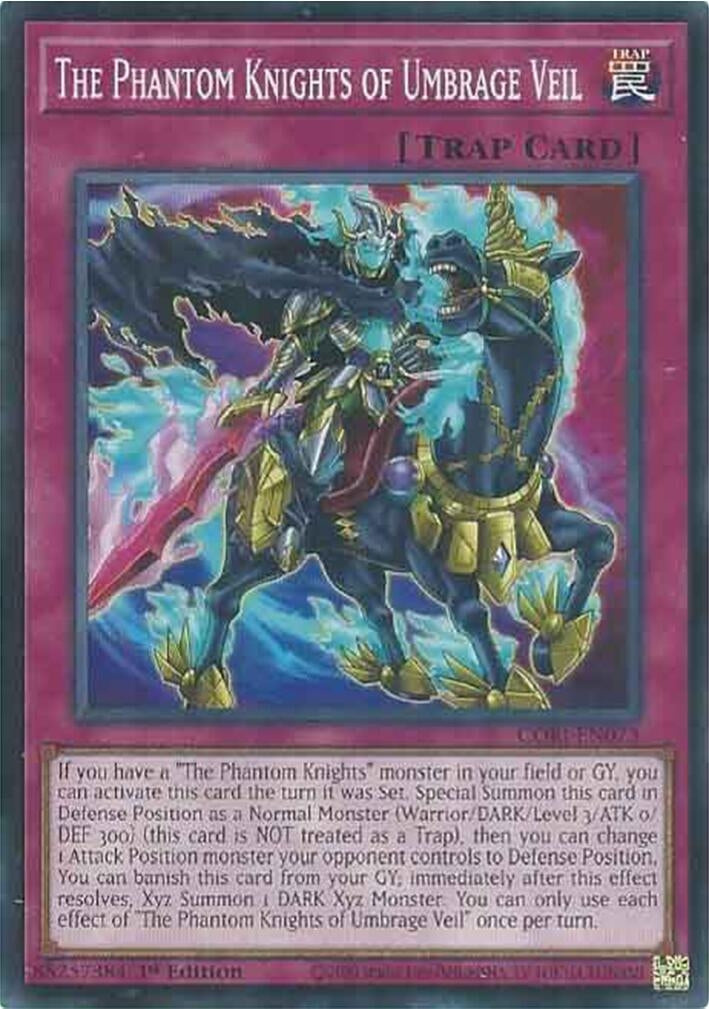 Image for The Phantom Knights of Umbrage Veil (CORI-EN073) [Chaos Origins] {CORI} - YuGiOh
