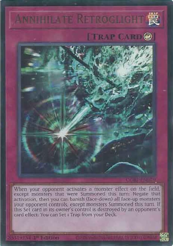 Image for Annihilate Retroglight (CORI-EN079) [Chaos Origins] {CORI} - YuGiOh