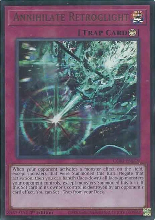 Image for Annihilate Retroglight (CORI-EN079) [Chaos Origins] {CORI} - YuGiOh