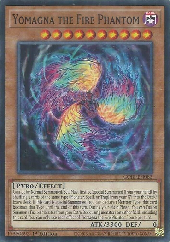 Image for Yomagna the Fire Phantom (CORI-EN083) [Chaos Origins] {CORI} - YuGiOh
