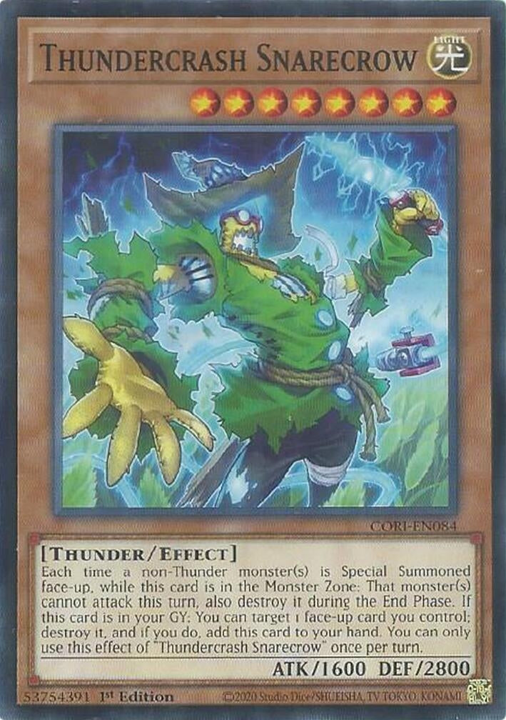 Image for Thundercrash Snarecrow (CORI-EN084) [Chaos Origins] {CORI} - YuGiOh