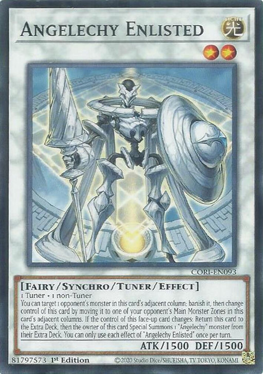Image for Angelechy Enlisted (CORI-EN093) [Chaos Origins] {CORI} - YuGiOh