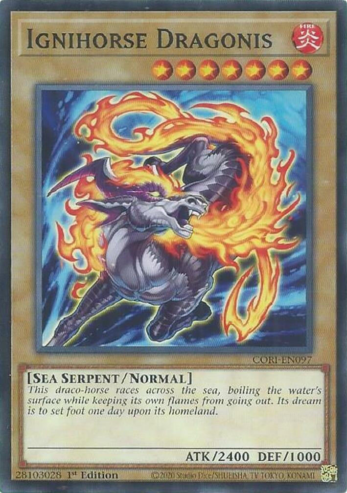 Image for Ignihorse Dragonis (CORI-EN097) [Chaos Origins] {CORI} - YuGiOh