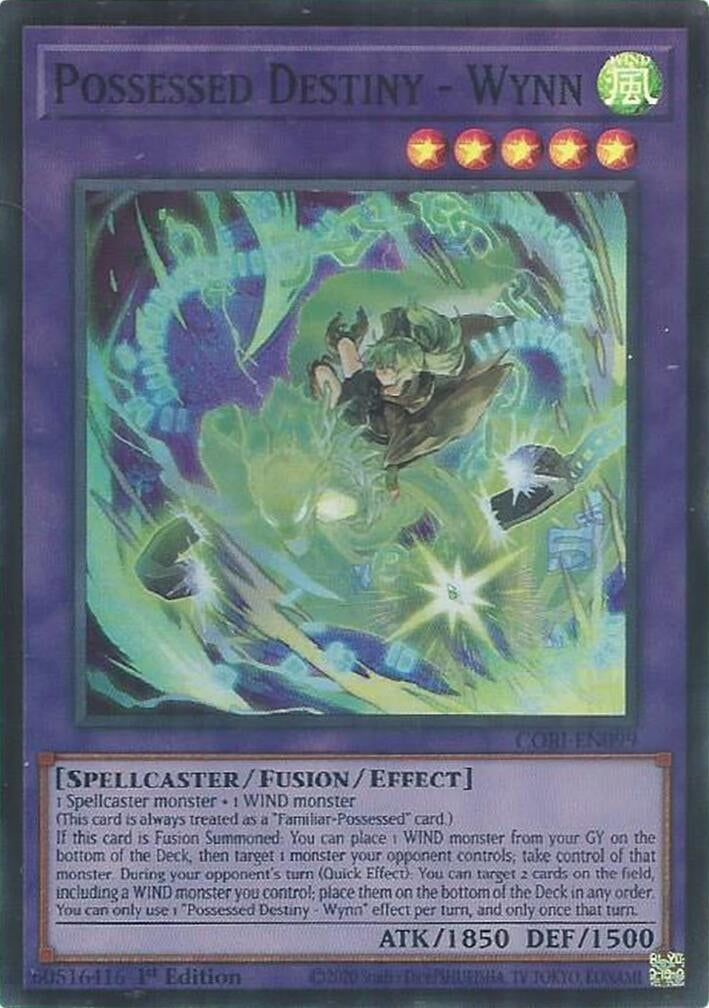 Image for Possessed Destiny - Wynn (CORI-EN099) [Chaos Origins] {CORI} - YuGiOh