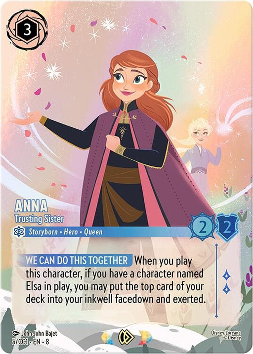 Image for Anna - Trusting Sister (5) [Disney Lorcana Promo Cards] - Disney Lorcana