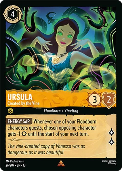 Image for Ursula - Created by the Vine (26/204) [Attack of the Vine!] {13} - Disney Lorcana