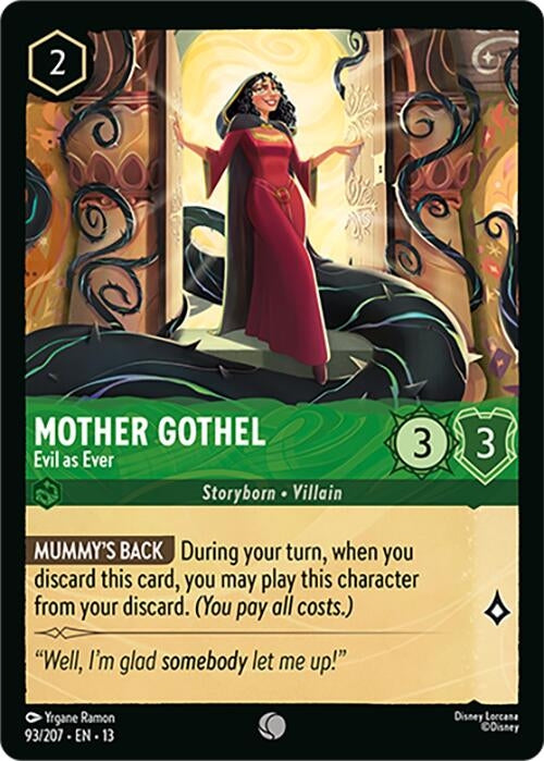 Image for Mother Gothel - Evil as Ever (93/204) [Attack of the Vine!] {13} - Disney Lorcana