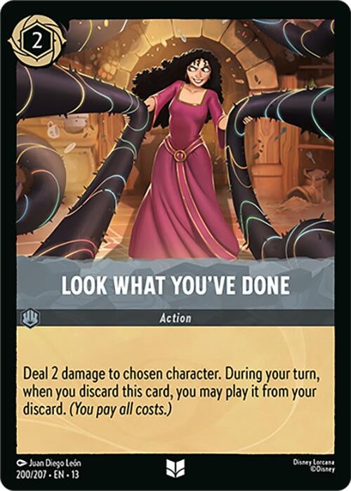 Image for Look What You've Done (200/204) [Attack of the Vine!] {13} - Disney Lorcana