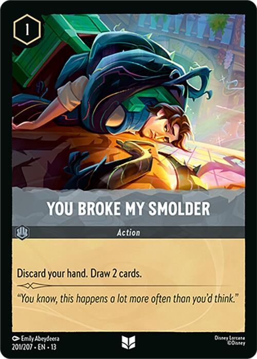 Image for You Broke My Smolder (201/204) [Attack of the Vine!] {13} - Disney Lorcana