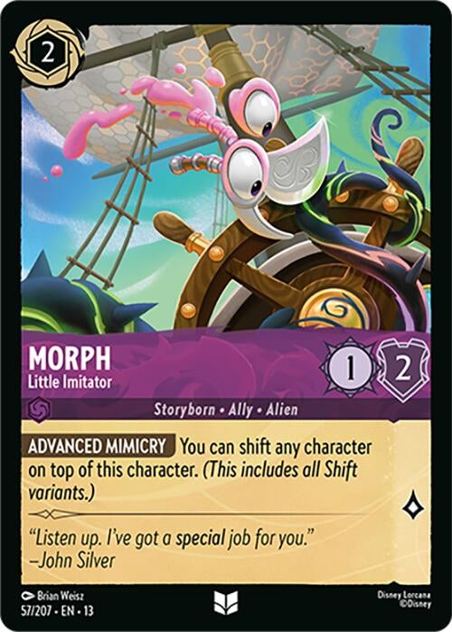 Image for Morph - Little Imitator (57/204) [Attack of the Vine!] {13} - Disney Lorcana