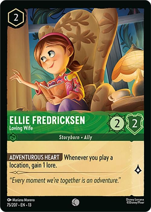Image for Ellie Fredricksen - Loving Wife (75/204) [Attack of the Vine!] {13} - Disney Lorcana