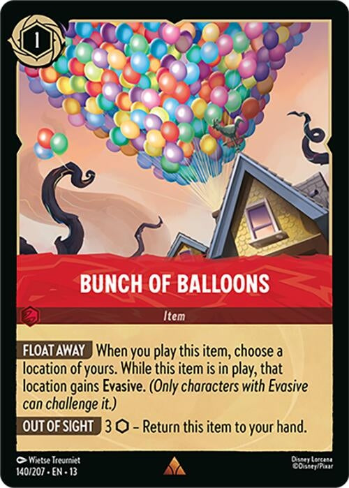 Image for Bunch of Balloons (140/204) [Attack of the Vine!] {13} - Disney Lorcana