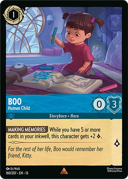 Image for Boo - Human Child (160/204) [Attack of the Vine!] {13} - Disney Lorcana