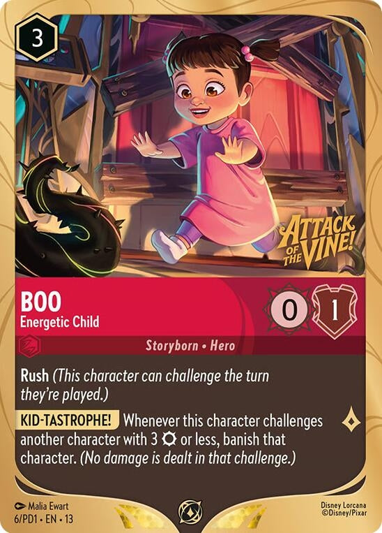 Image for Boo - Energetic Child (6) [Disney Lorcana Promo Cards] - Disney Lorcana