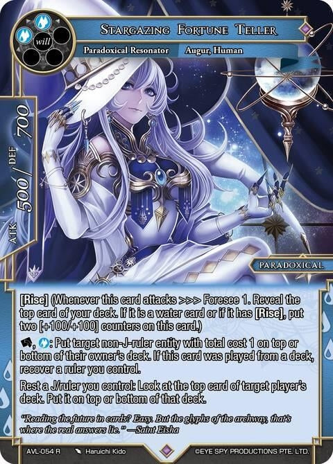 Image for Stargazing Fortune Teller (AVL-054 R) [Attack on Velmardia] - Force of Will