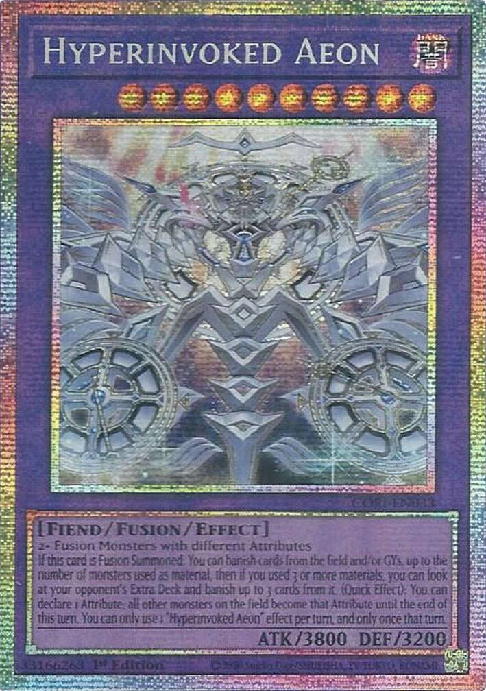 Image for Hyperinvoked Aeon (Starlight Rare) (CORI-EN033) [Chaos Origins] {CORI} - YuGiOh
