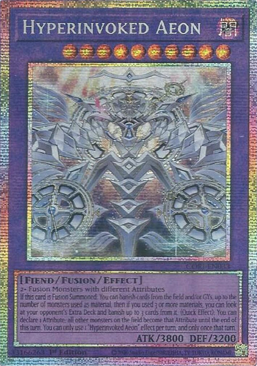 Image for Hyperinvoked Aeon (Starlight Rare) (CORI-EN033) [Chaos Origins] {CORI} - YuGiOh