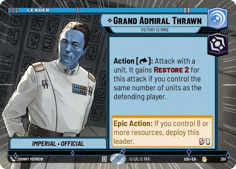 Image for Grand Admiral Thrawn - Victory is Mine (Hyperspace) (268) [Ashes of the Empire] {ASH} - Star Wars: Unlimited