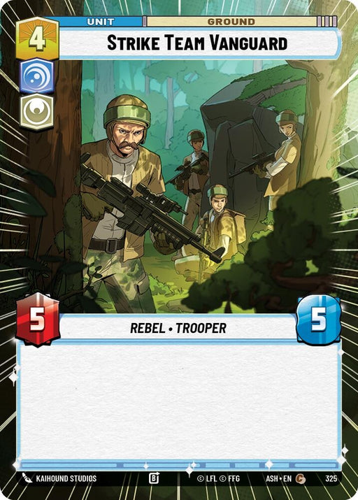 Image for Strike Team Vanguard (Hyperspace) (325) [Ashes of the Empire] {ASH} - Star Wars: Unlimited