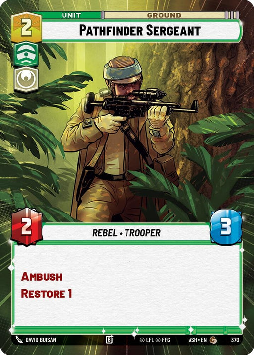 Image for Pathfinder Sergeant (Hyperspace) (370) [Ashes of the Empire] {ASH} - Star Wars: Unlimited