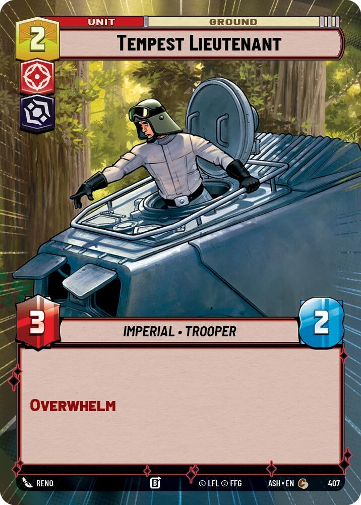 Image for Tempest Lieutenant (Hyperspace) (407) [Ashes of the Empire] {ASH} - Star Wars: Unlimited