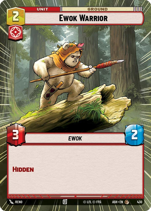 Image for Ewok Warrior (Hyperspace) (430) [Ashes of the Empire] {ASH} - Star Wars: Unlimited