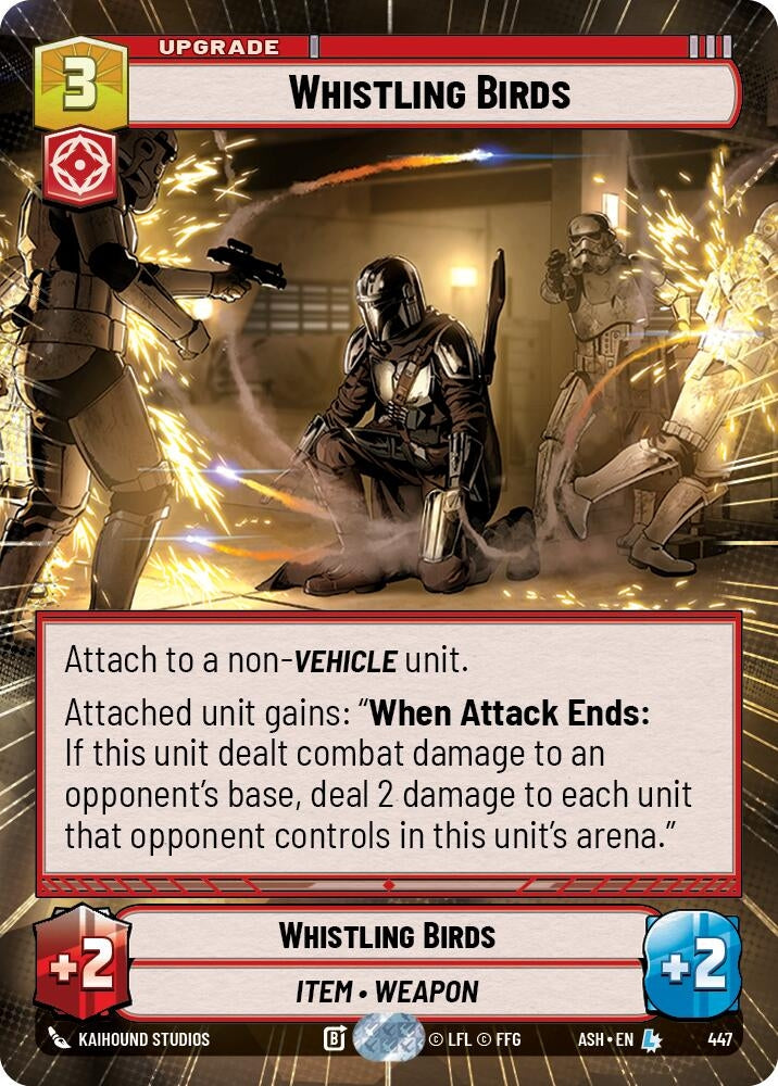 Image for Whistling Birds (Hyperspace) (447) [Ashes of the Empire] {ASH} - Star Wars: Unlimited
