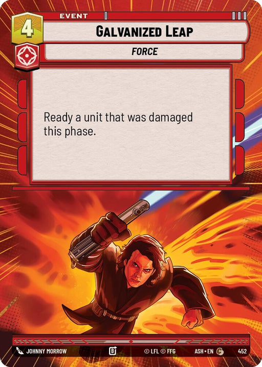 Image for Galvanized Leap (Hyperspace) (452) [Ashes of the Empire] {ASH} - Star Wars: Unlimited