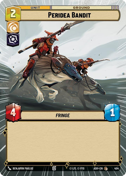 Image for Peridea Bandit (Hyperspace) (454) [Ashes of the Empire] {ASH} - Star Wars: Unlimited