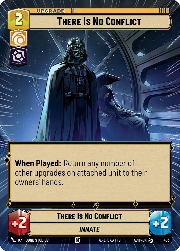 Image for There Is No Conflict (Hyperspace) (463) [Ashes of the Empire] {ASH} - Star Wars: Unlimited