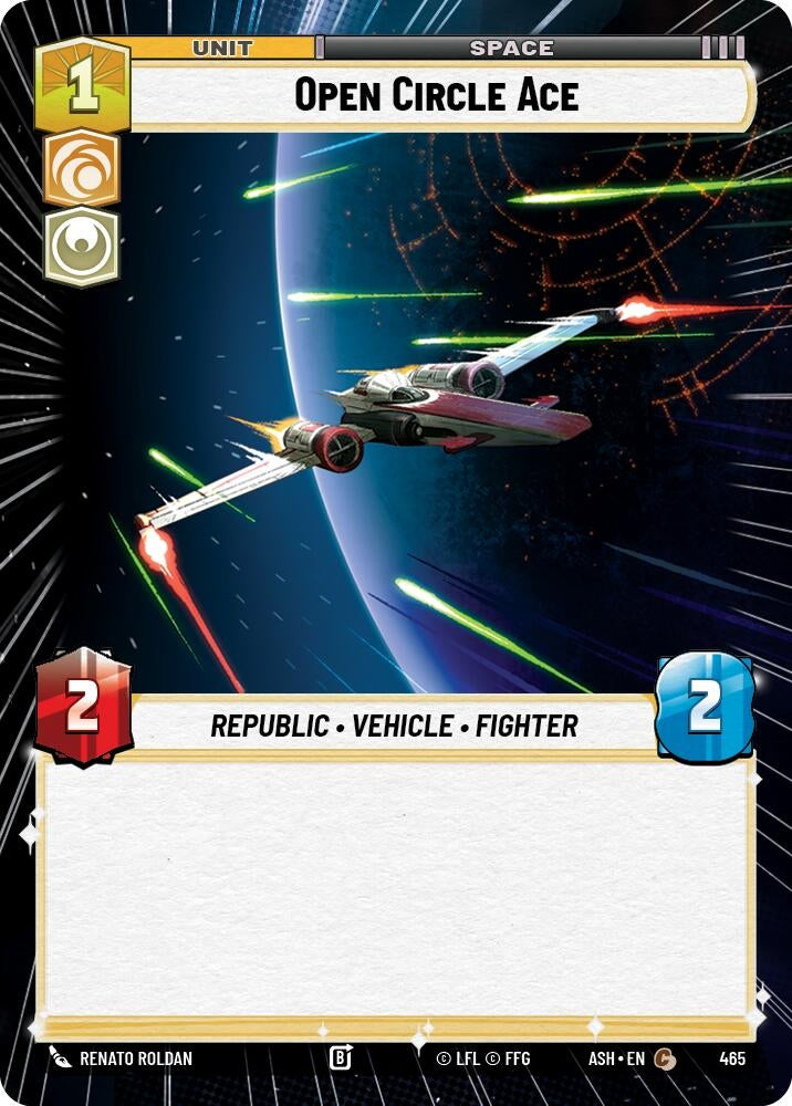 Image for Open Circle Ace (Hyperspace) (465) [Ashes of the Empire] {ASH} - Star Wars: Unlimited